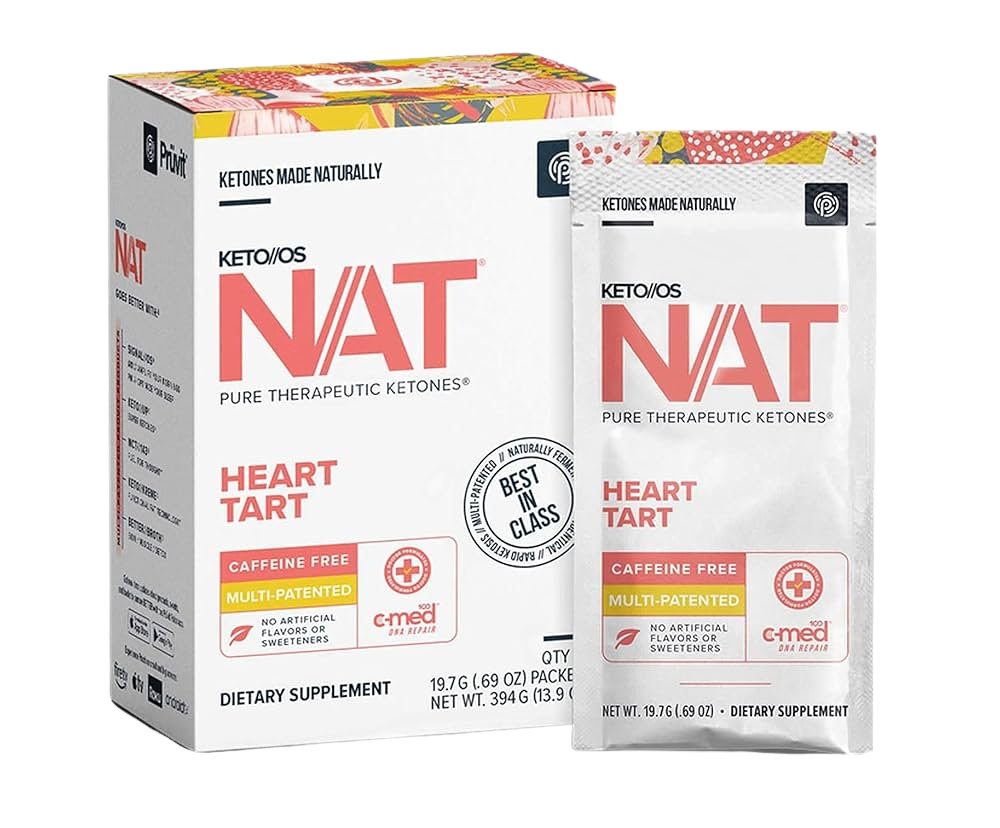 Cetonas Heart Tart (sem cafeína) - 20 saquetas