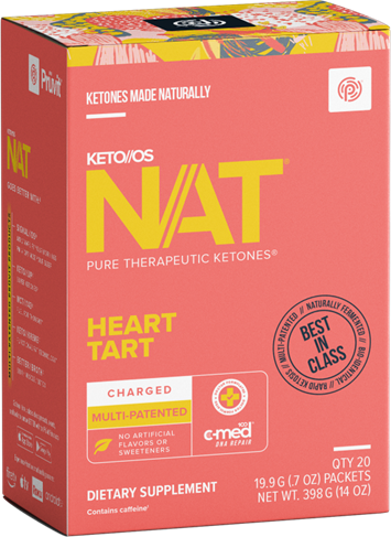 Cetonas Heart Tart (com cafeína) - 20 saquetas